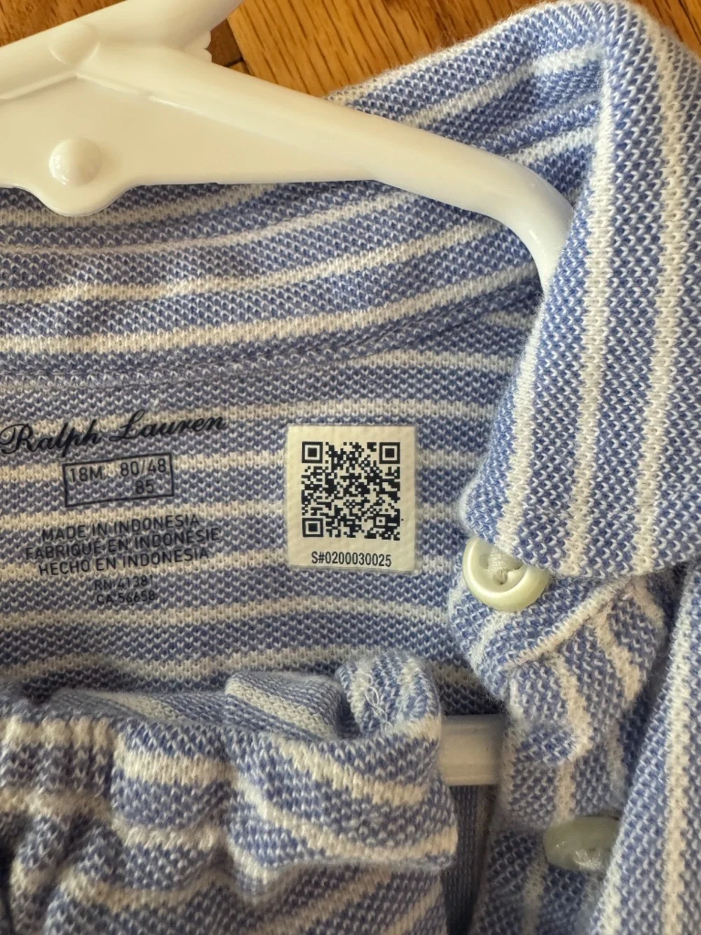 Ralph Lauren dress and bloomer